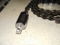 Custom made silver/rhodium/carbon fiber Power cord Blac... 4