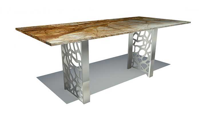 Esstisch modernes Modell Sirius Esstisch im nediterranen Look