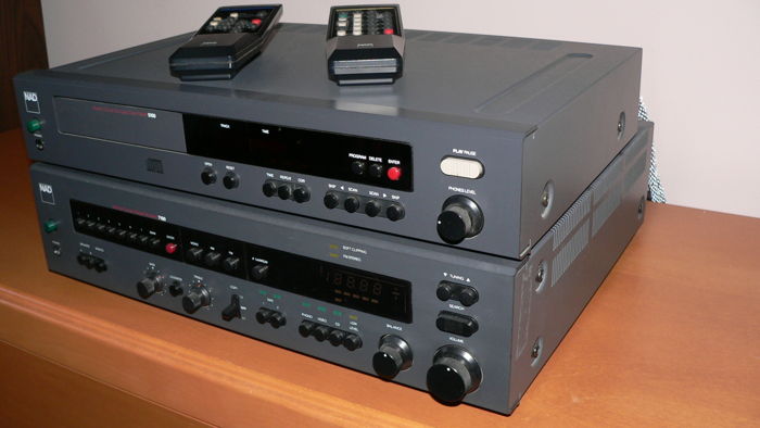 NAD  receiver & cd player 7100  &  5100 great condition...