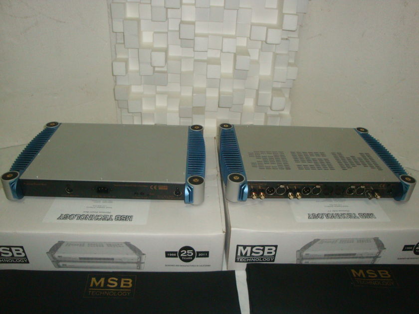 MSB Platinum DAC IV + Platinum Power Base + upgrades (200v-260V @ 50/60hz)
