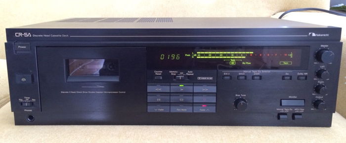 Nakamichi CR-5A, 3 Head Cassette Deck, In Excellent Wor...