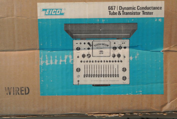 EICO 667 Dynamic Conductance Tube Tester  - NOS - Facto...