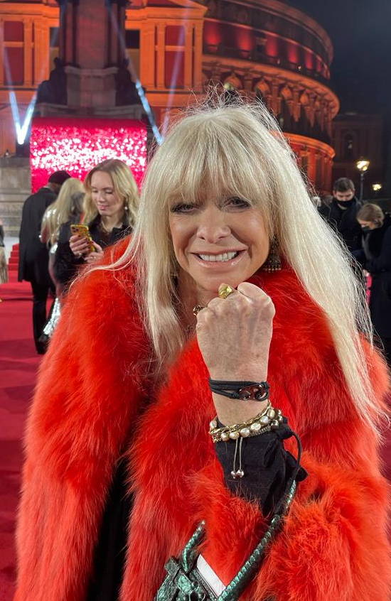 Jo Wood with our new special  Edition #TOGETHERBAND