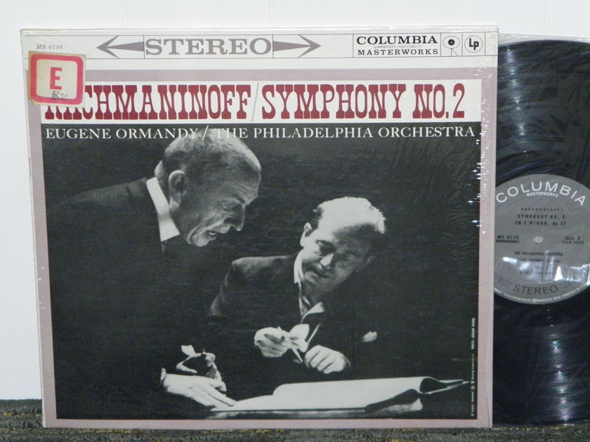 Eugene Ormandy/Philadelphia Orchestra - Rachmaninoff "Symphony No. 2" Columbia MS 6110 Black print (early '60'ies) pressing