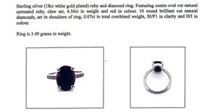 Ruby & Diamond Ring
