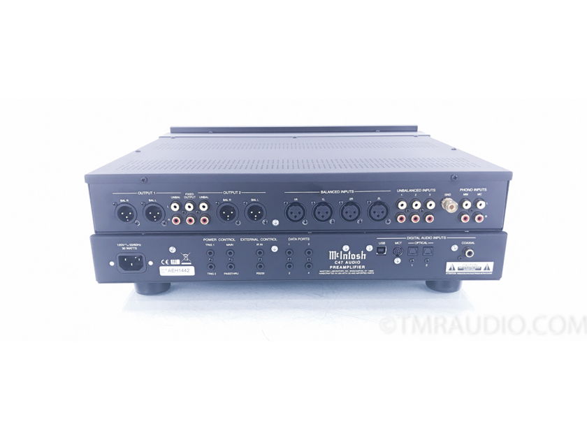 McIntosh  C47 Stereo Audio Preamplifier USB DAC / MM MC Phonostage (3015)