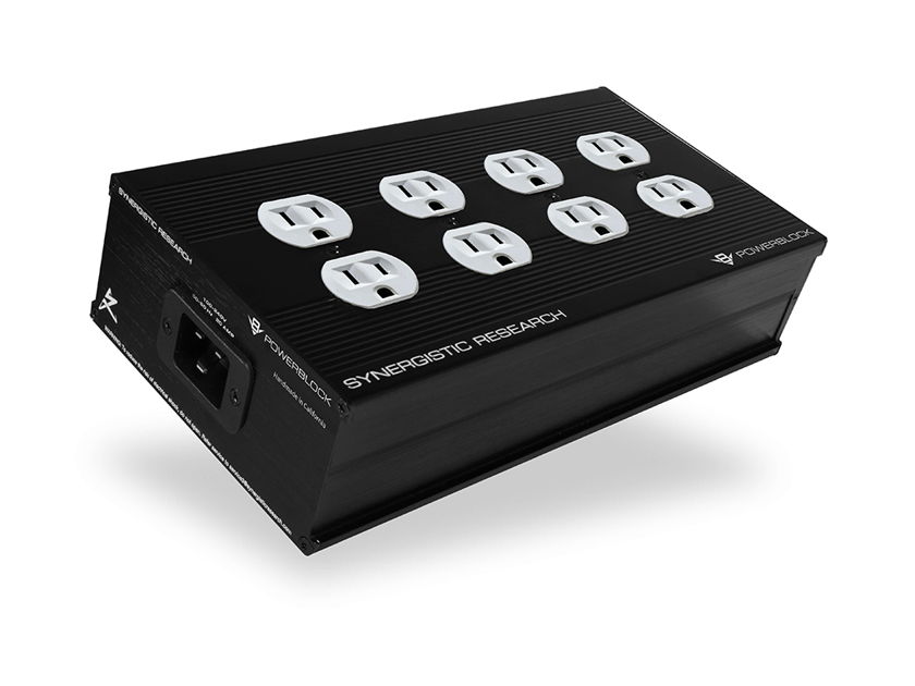 Synergistic Research PowerBlock V8  - BRAND NEW - Order Now and Get FREE BLACK Quantum Fuses