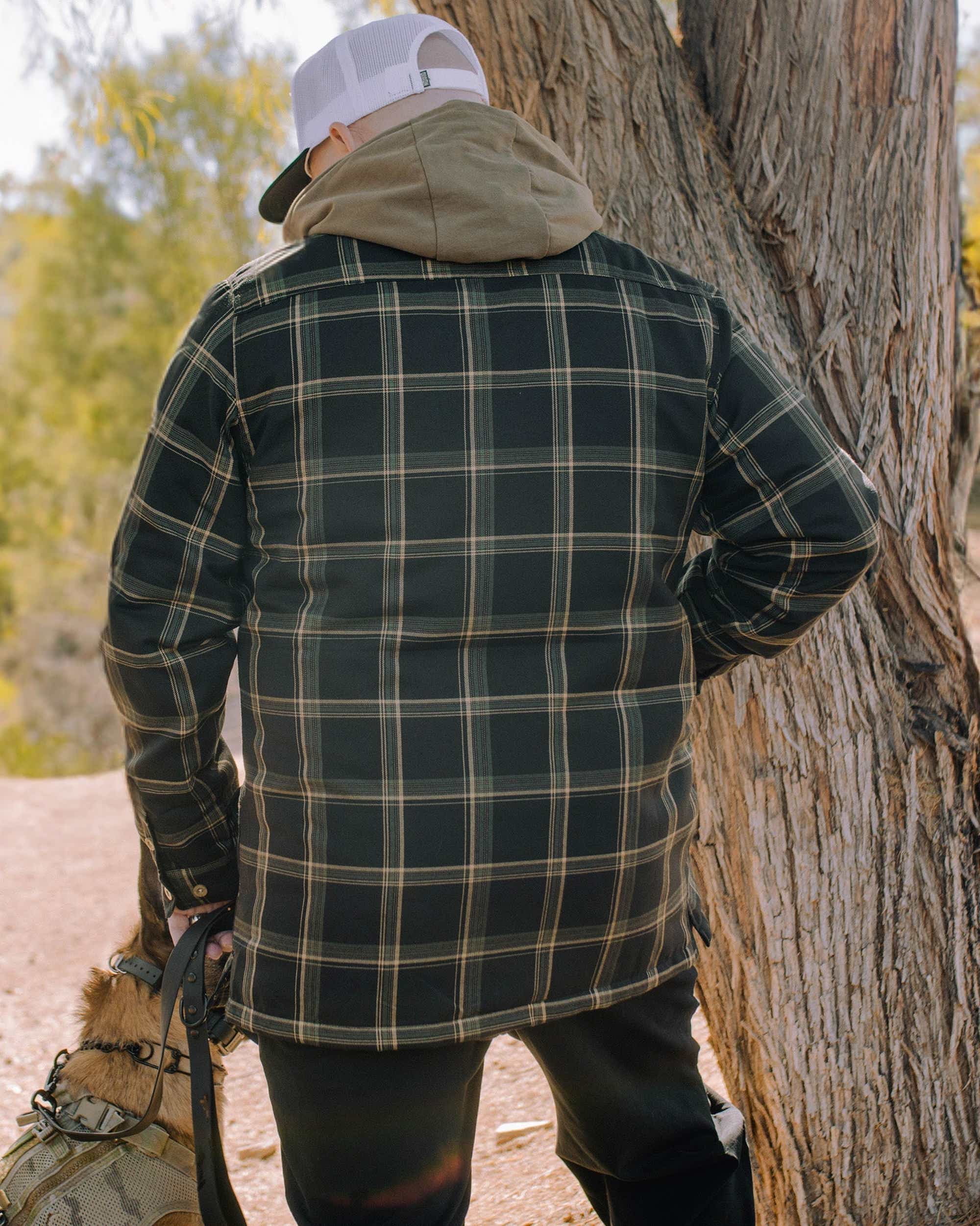 Men's EDC Hooded Flannel Jacket