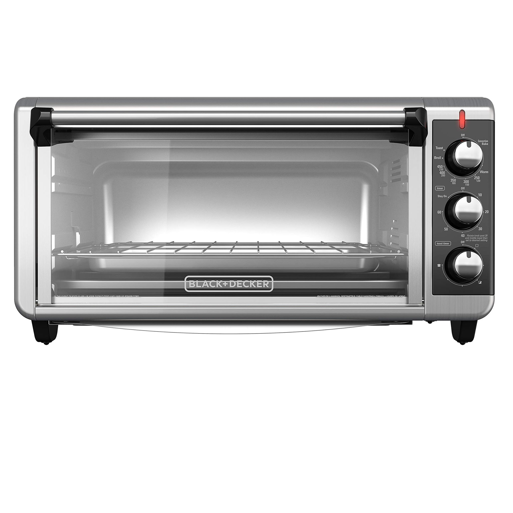 Oster Countertop Toaster Oven with Convection TSSTTVCG05 vs Black ...