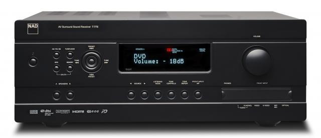 NAD T 775HD2 / T775HD2 3D-Ready Home Theater Receiver w...