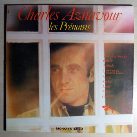 Charles Aznavour - Les Prénoms - France 1968 Barclay 80...