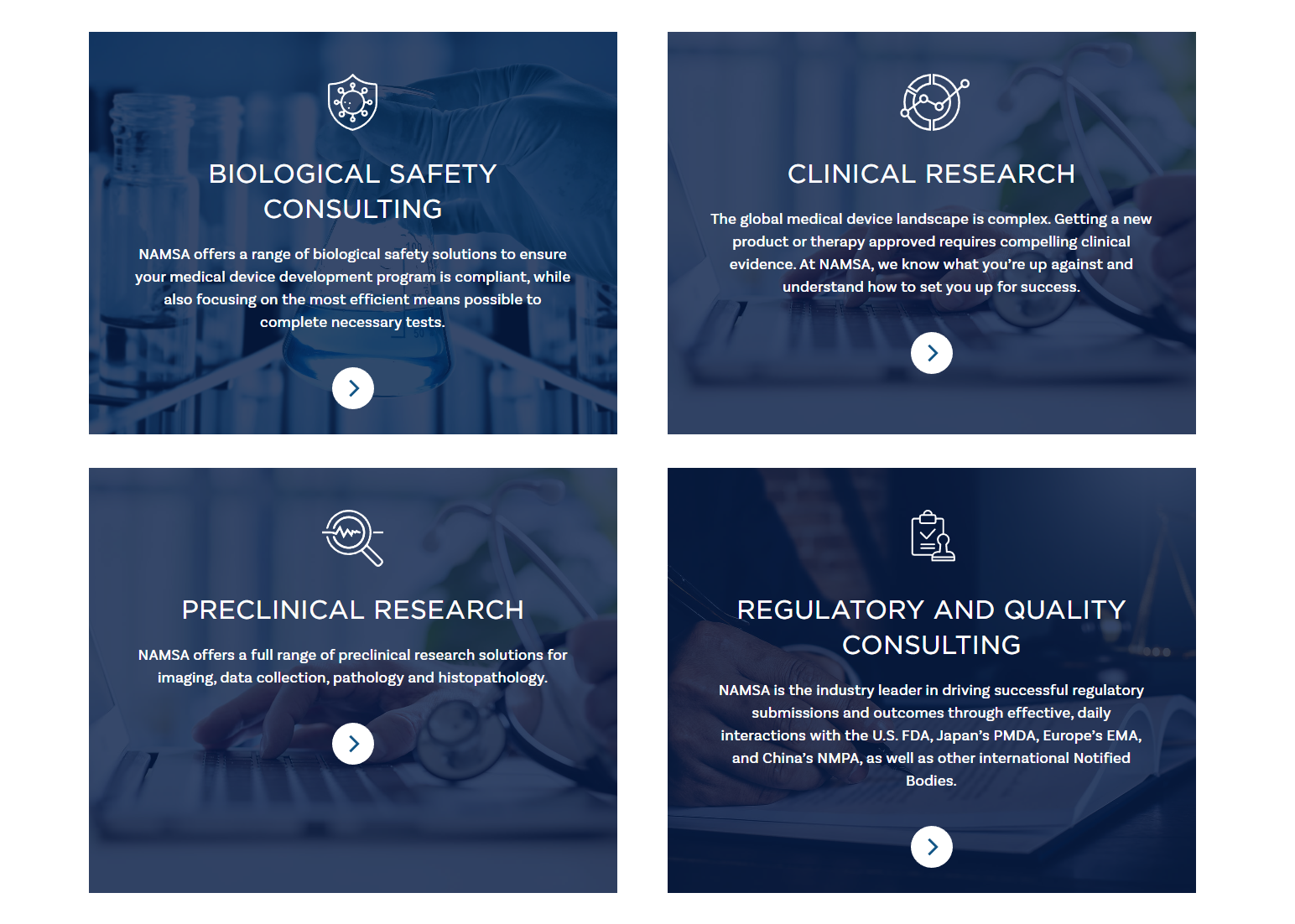 NAMSA product / service