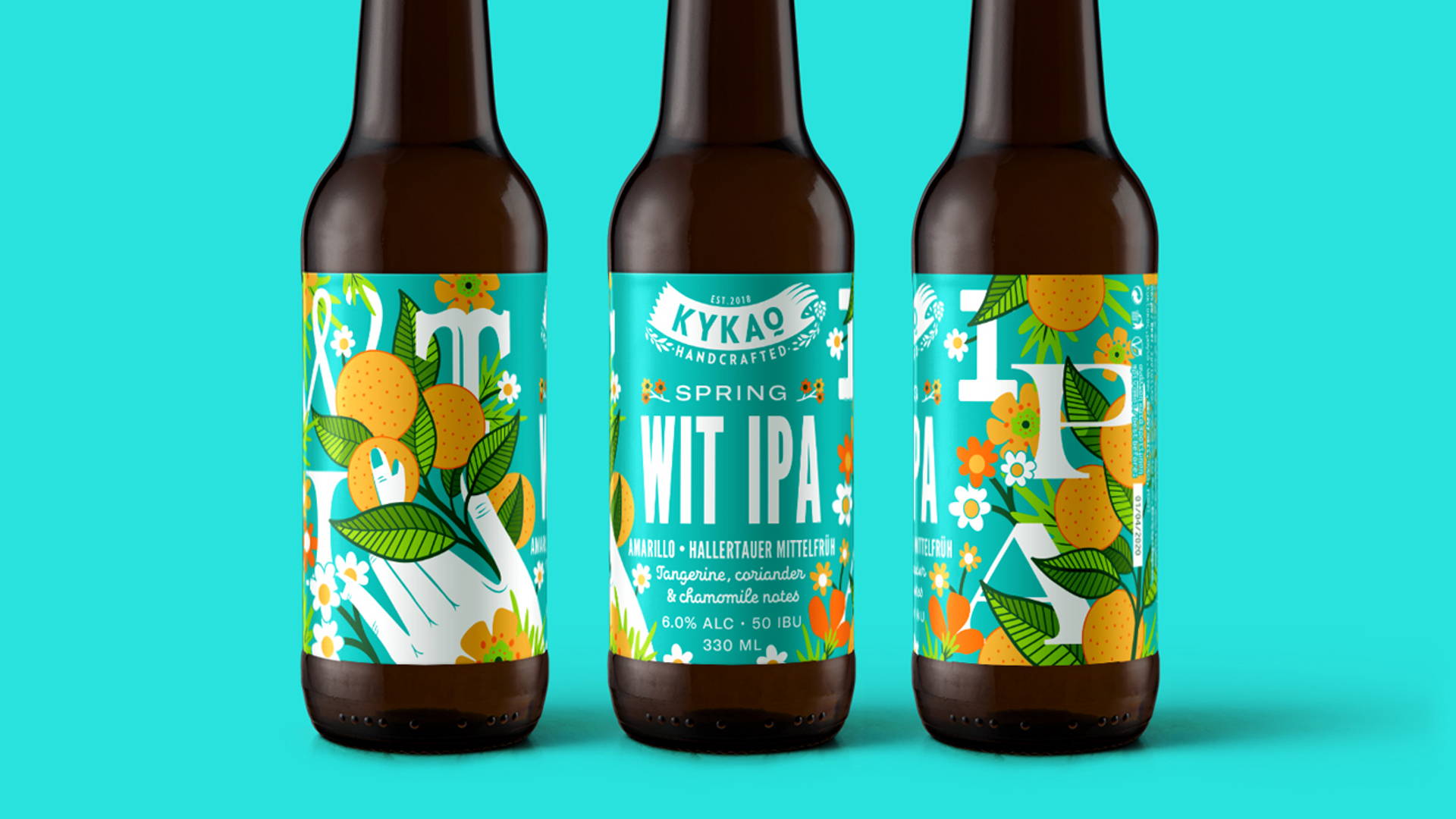 Featured image for This Greek Beer Combines Illustration and Typography in an Eye-Catching Way