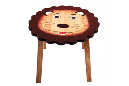 Children's Table Wooden Leo the LION Theme-Hand made