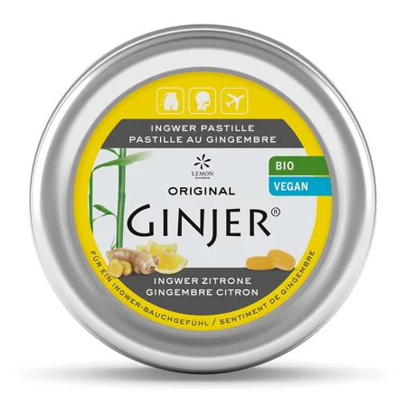 Original GINJER Ingwer Pastille Zitrone