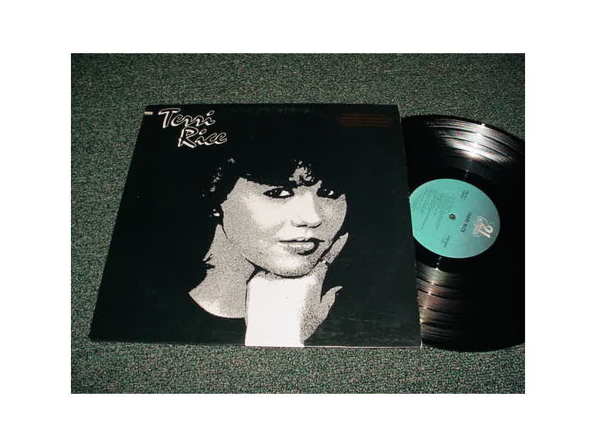 TERRI RICE  - LP RECORD special guest greg allman promo stamp on cover