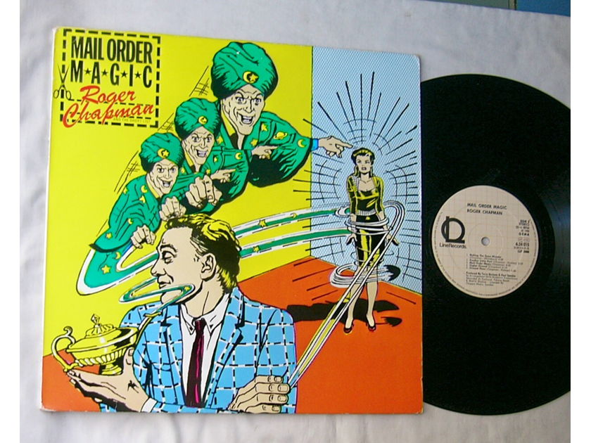 ROGER CHAPMAN -  - MAIL ORDER MAGIC -  RARE ORIG 1980 PSYCH ROCK LP - GERMANY