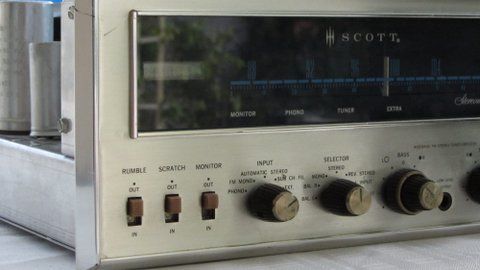 Vintage HH Scott Stereomaster 340-B Tube FM Stereo Rece...