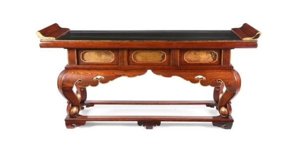 Japanese Buddhist Shinto Altar Table From a Japanese Shrine - Taisho Era