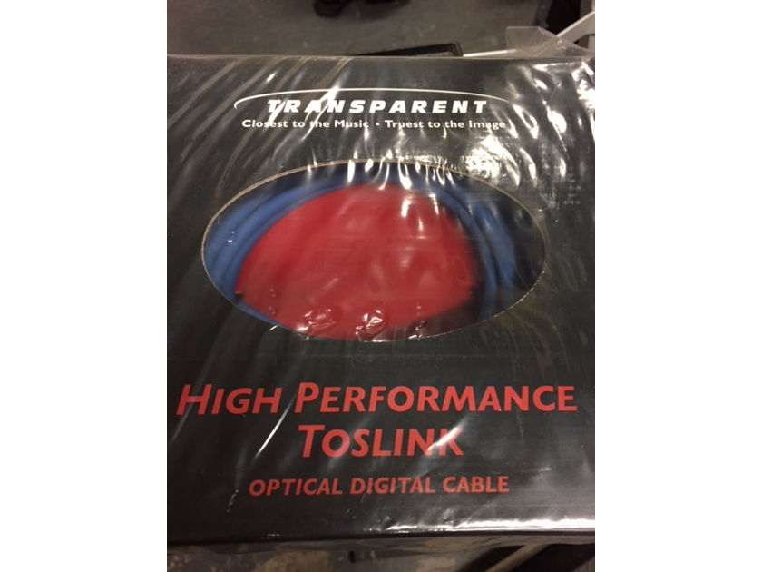 Transparent Audio High Performance TOSLINK, 10ft