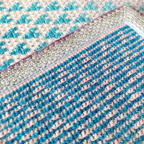 BECAUSE I LOVE YOU. Overlay mosaic crochet baby blanket pattern