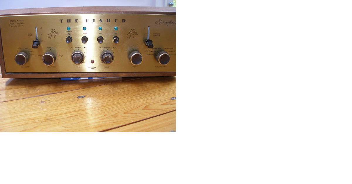 Fisher 400C Vintage Tube Preamp For Sale Audiogon