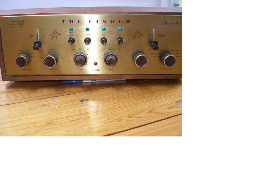 Fisher 400C Vintage Tube Preamp For Sale Audiogon