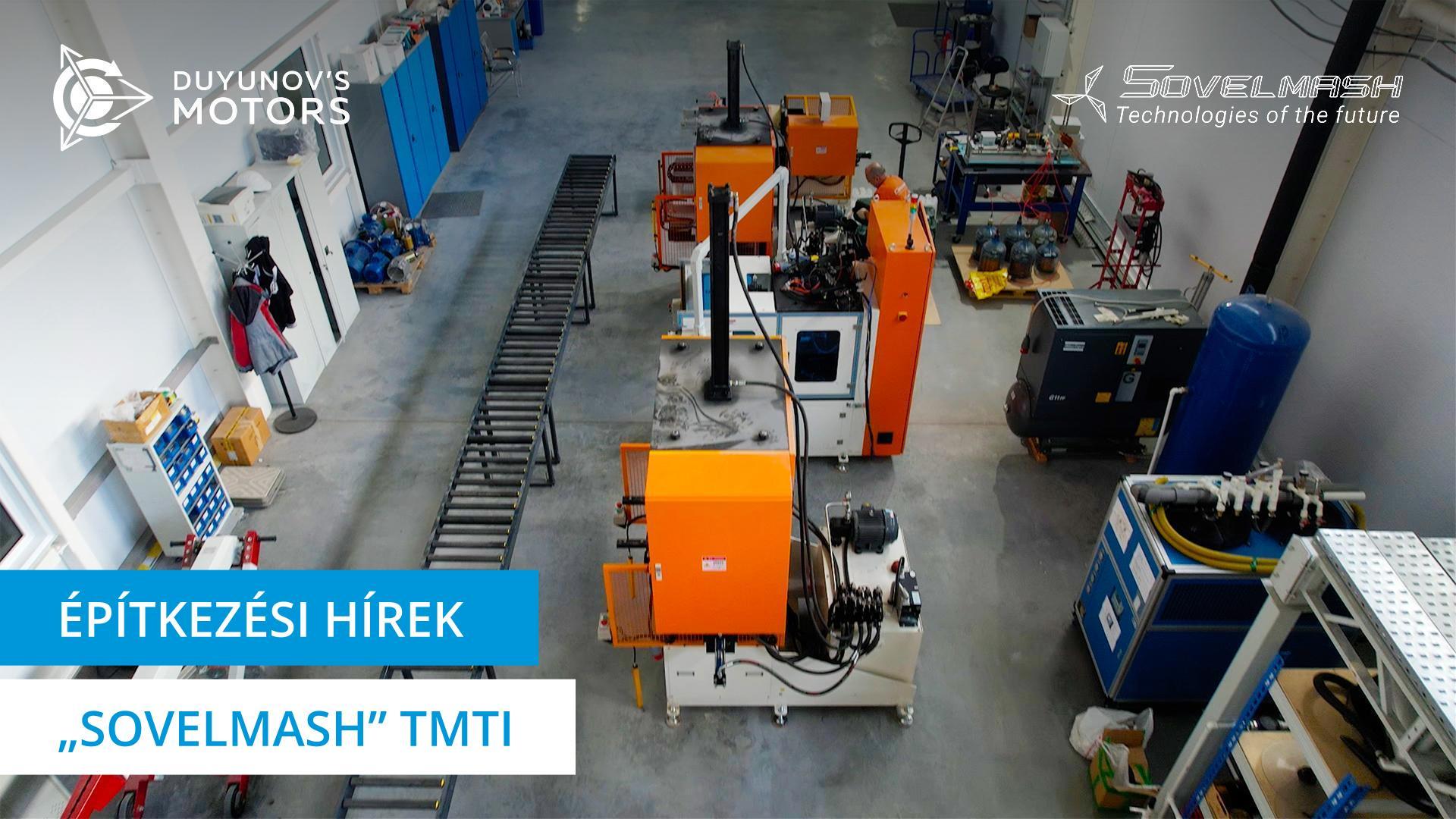 Tereprendezés és üzembe helyezés: Új videó a „Sovelmash" építkezésről