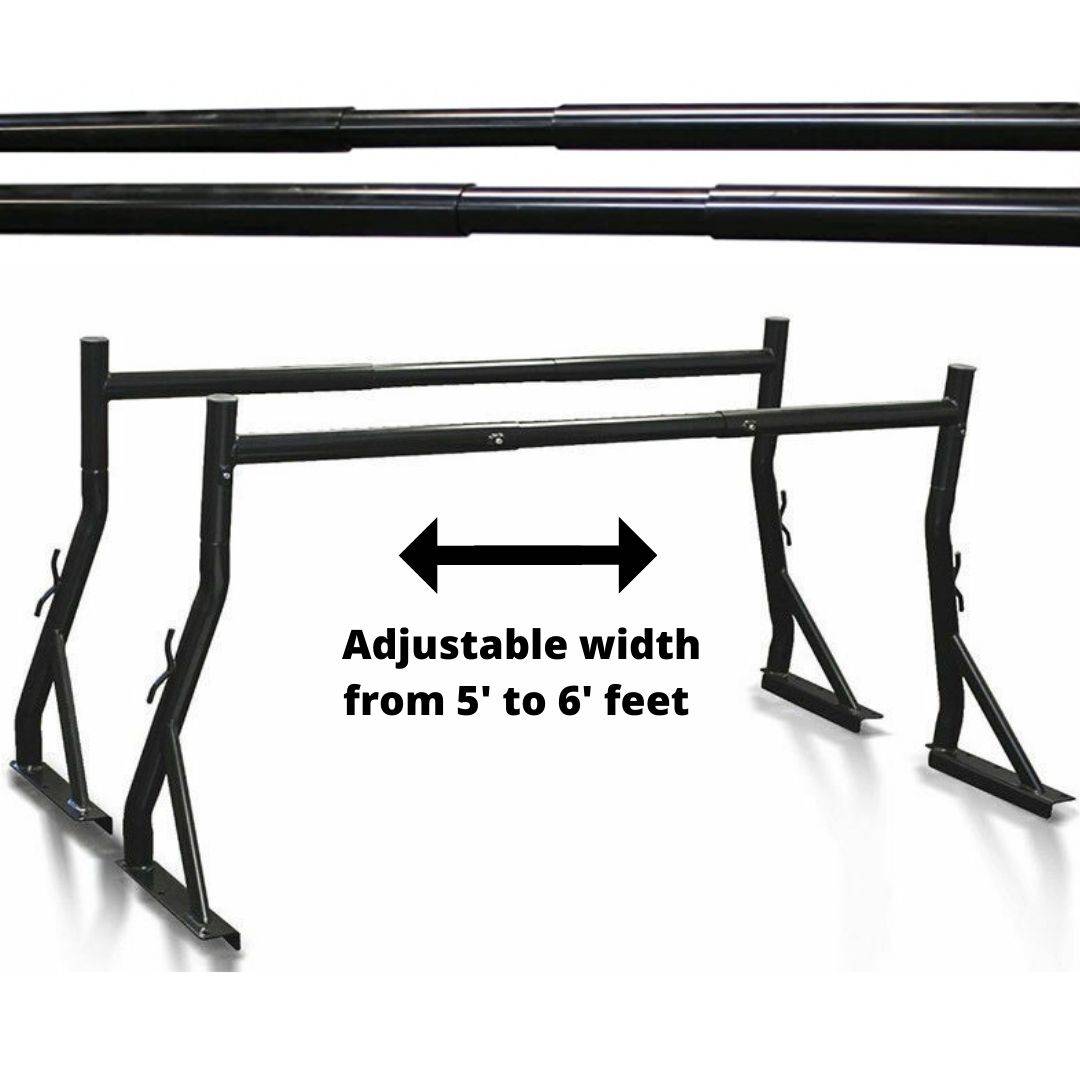 extendable utility rack, truck ladder rack