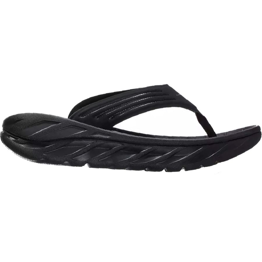 Hoka One One Ora Recovery Slides vs Crocs Reviva Flip Flop Slant