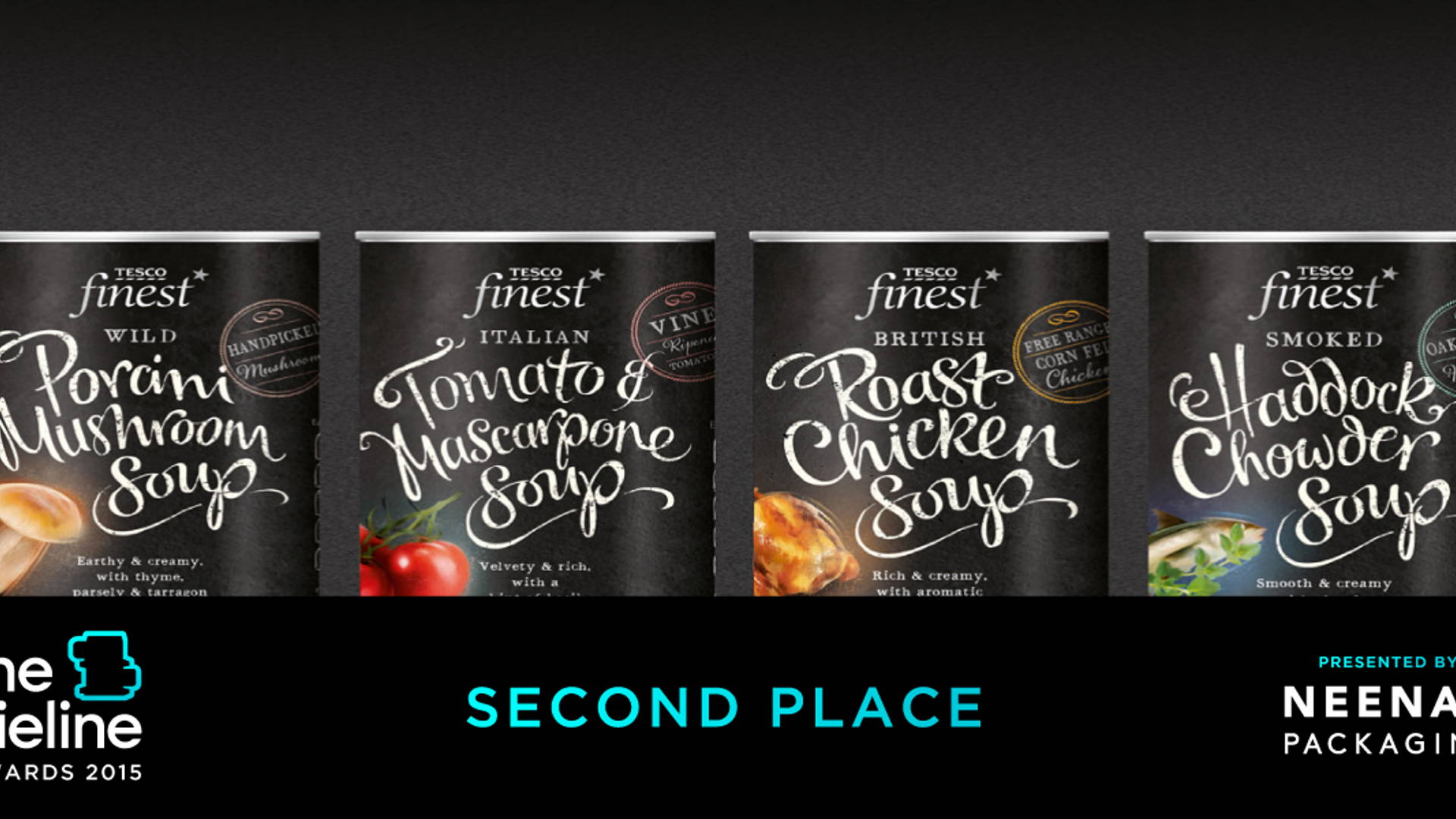 Featured image for The Dieline Awards 2015:2nd Place Dairy, Spices, Oils, Sauces, Condiments- Tesco Finest Grocery Redesign