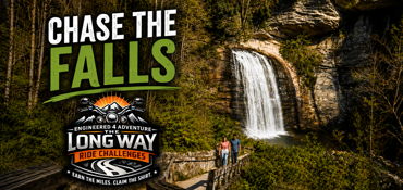 The Long Way: Chase The Falls near Canton, NC