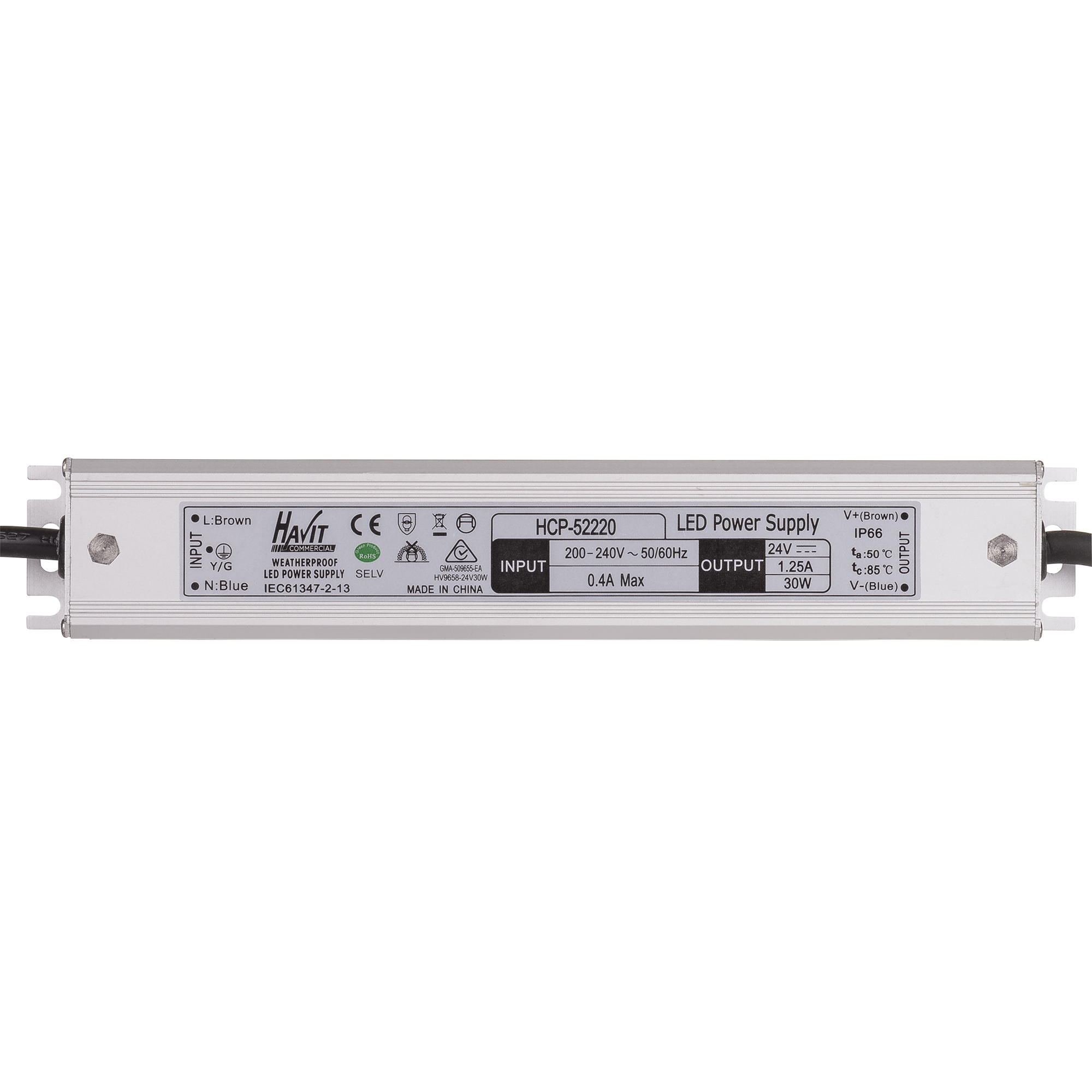 HCP-52220 - 30w 24v DC Weatherproof LED Driver