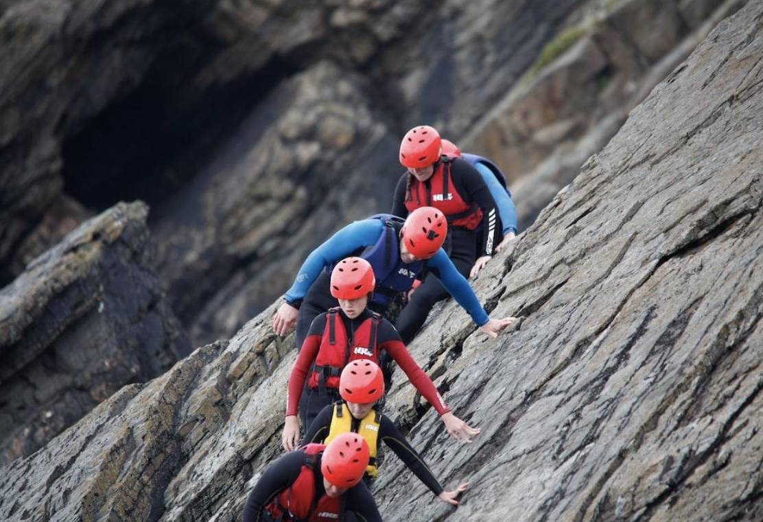 rock climbing