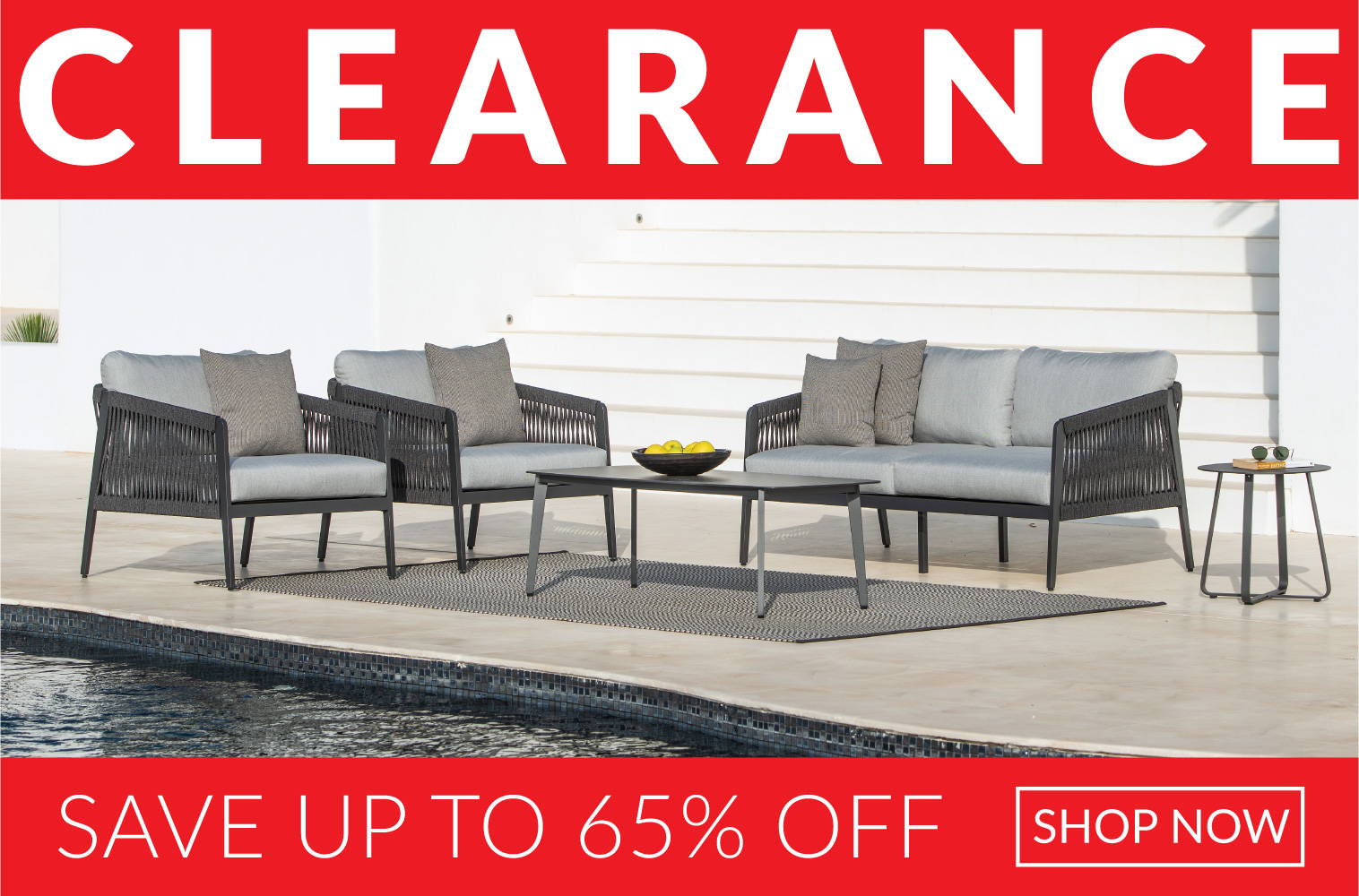 Clearance Sale Ritz Aluminum Outdoor Seating Save up to 60% off