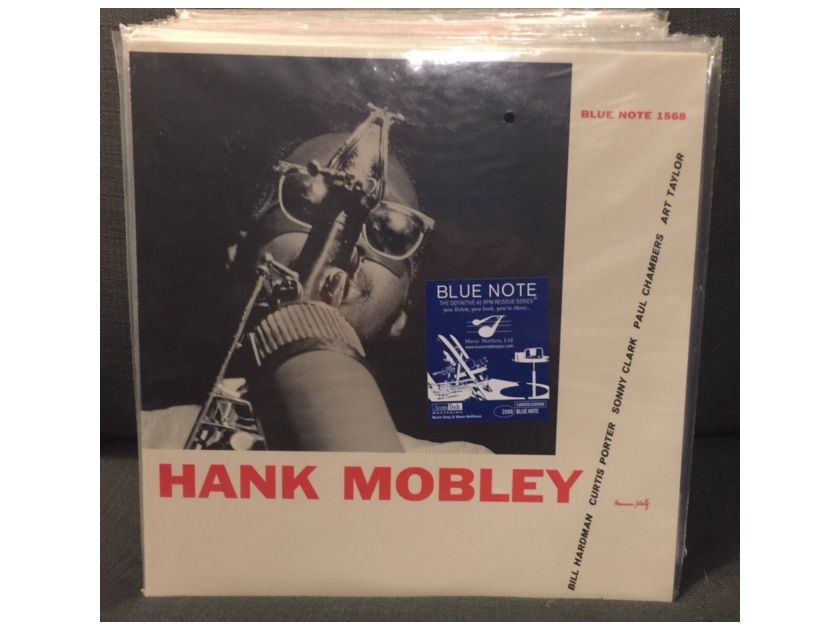 Hank Mobley:  - Self-Titled Blue Note Music Matters 45rpm Unopened, Low Numbered