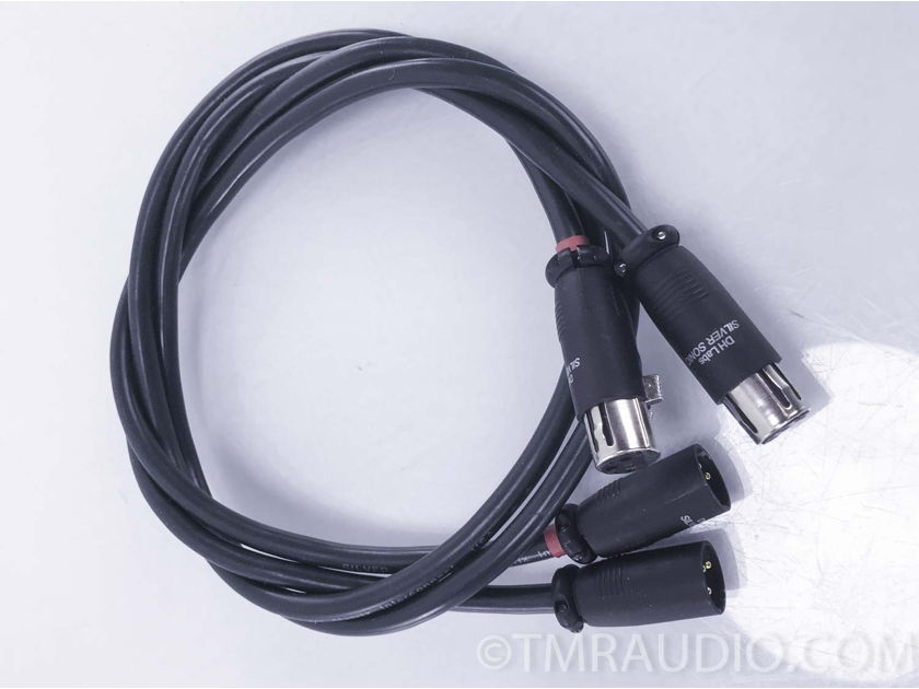 DH Labs Silver Sonic XLR Cables; 1m Pair Interconnects (10412)
