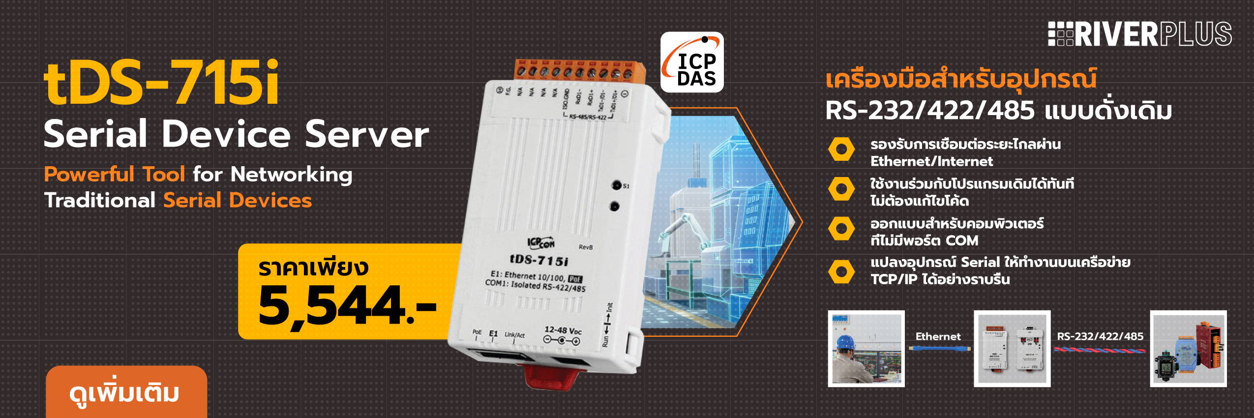 tDS-715i Serial Device Server