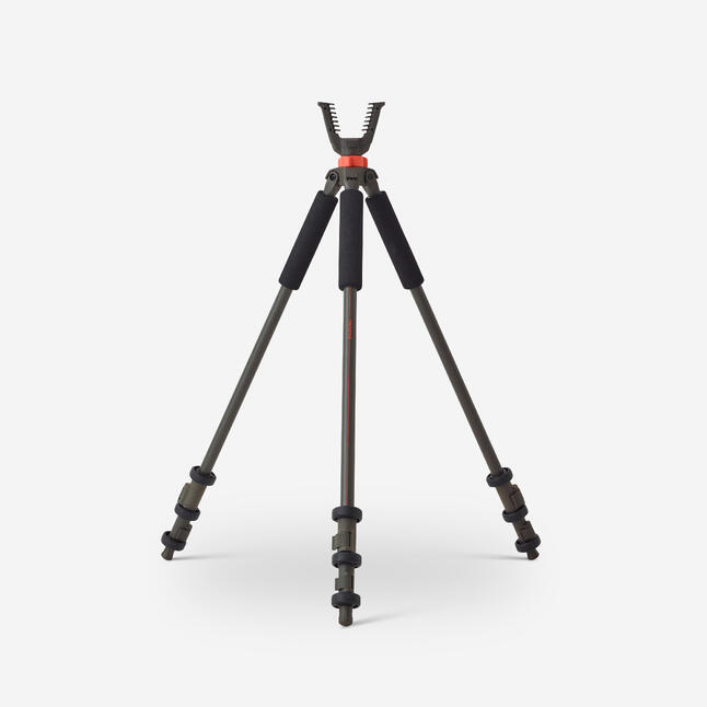 Canne de pirsch chasse silencieuse trépied 100 vert SOLOGNAC | Decathlon