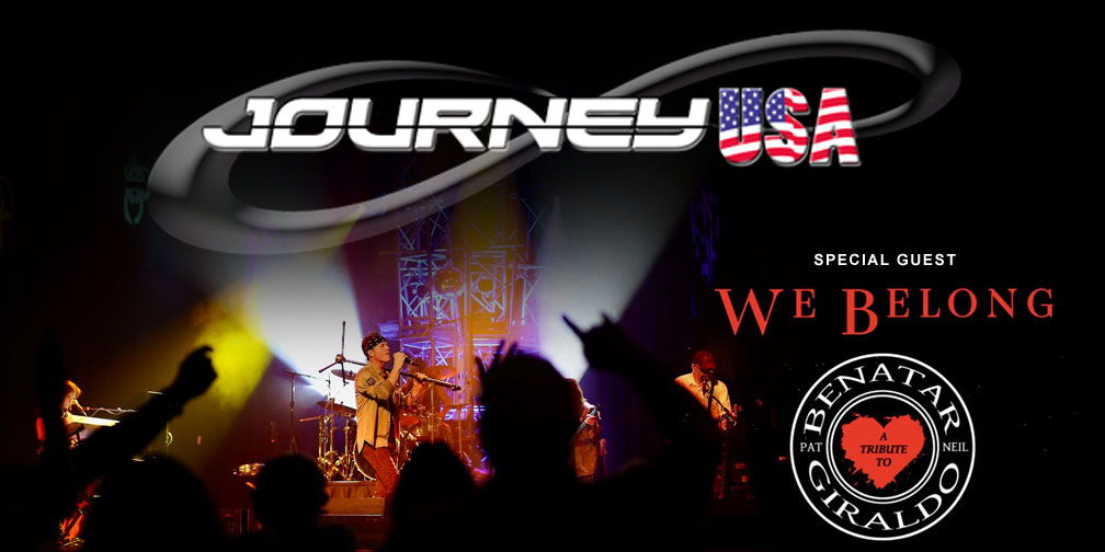 LIVE MUSIC – JOURNEY USA and WE BELONG – TICKETED CONCERT promotional image