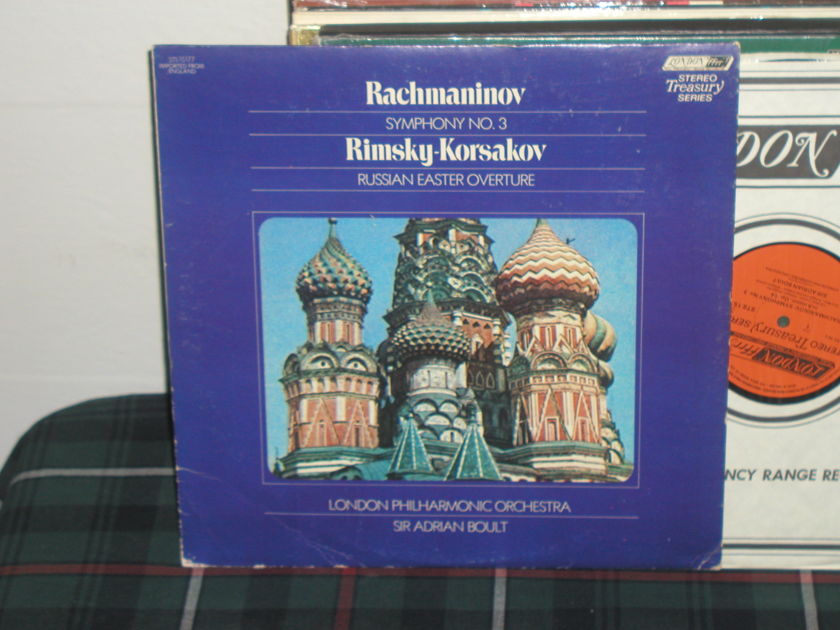 Boult/LPO - Rachmaninoff London UK/Decca LP