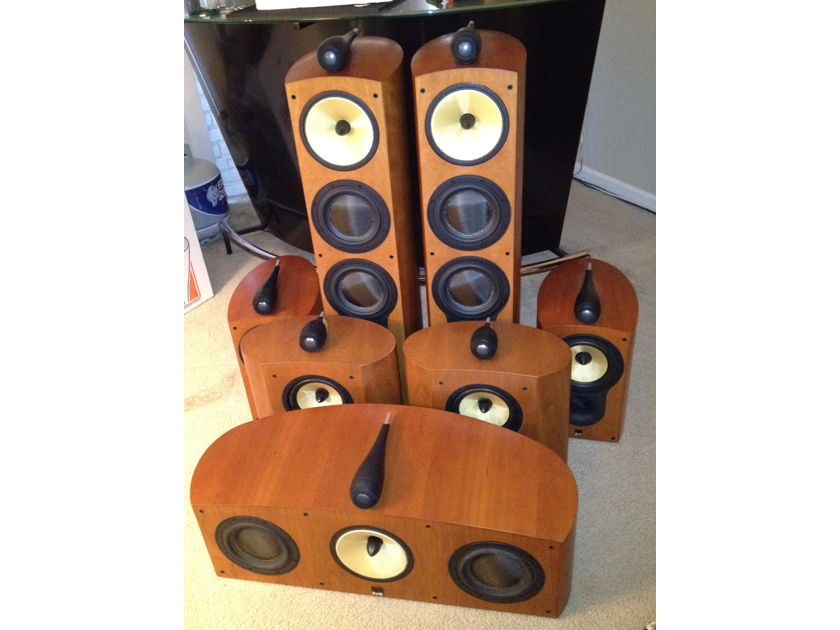 B&W Bowers and Wilkins HTM3S in Cherry with original box