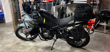2025 CFMOTO IBEX 450 motorcycle for rent near SF, CA