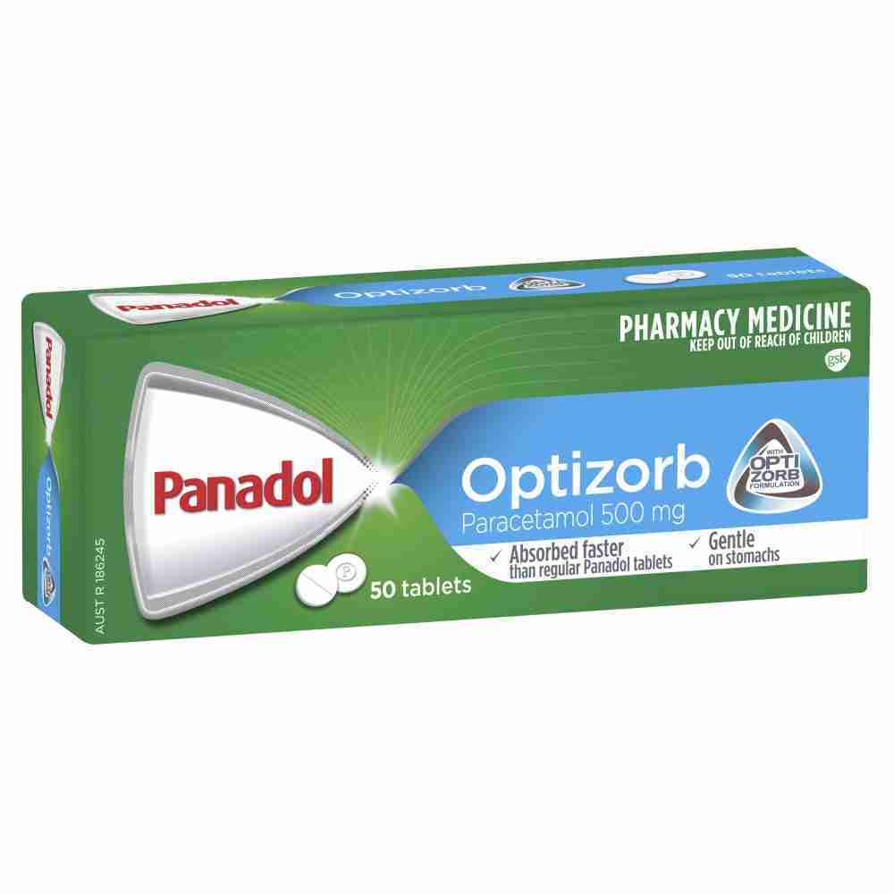Panadol With Optizorb For Pain Relief, Paracetamol - 500Mg 50 Tablets - Image 2