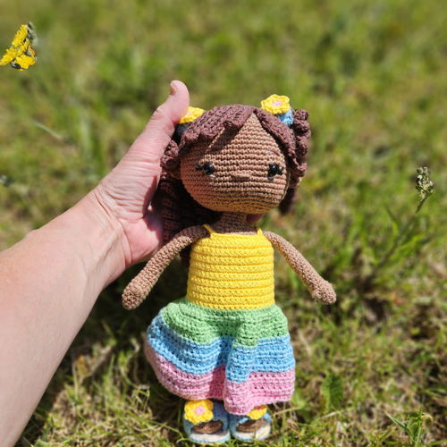 Norah-Amigurumi aankleedpop