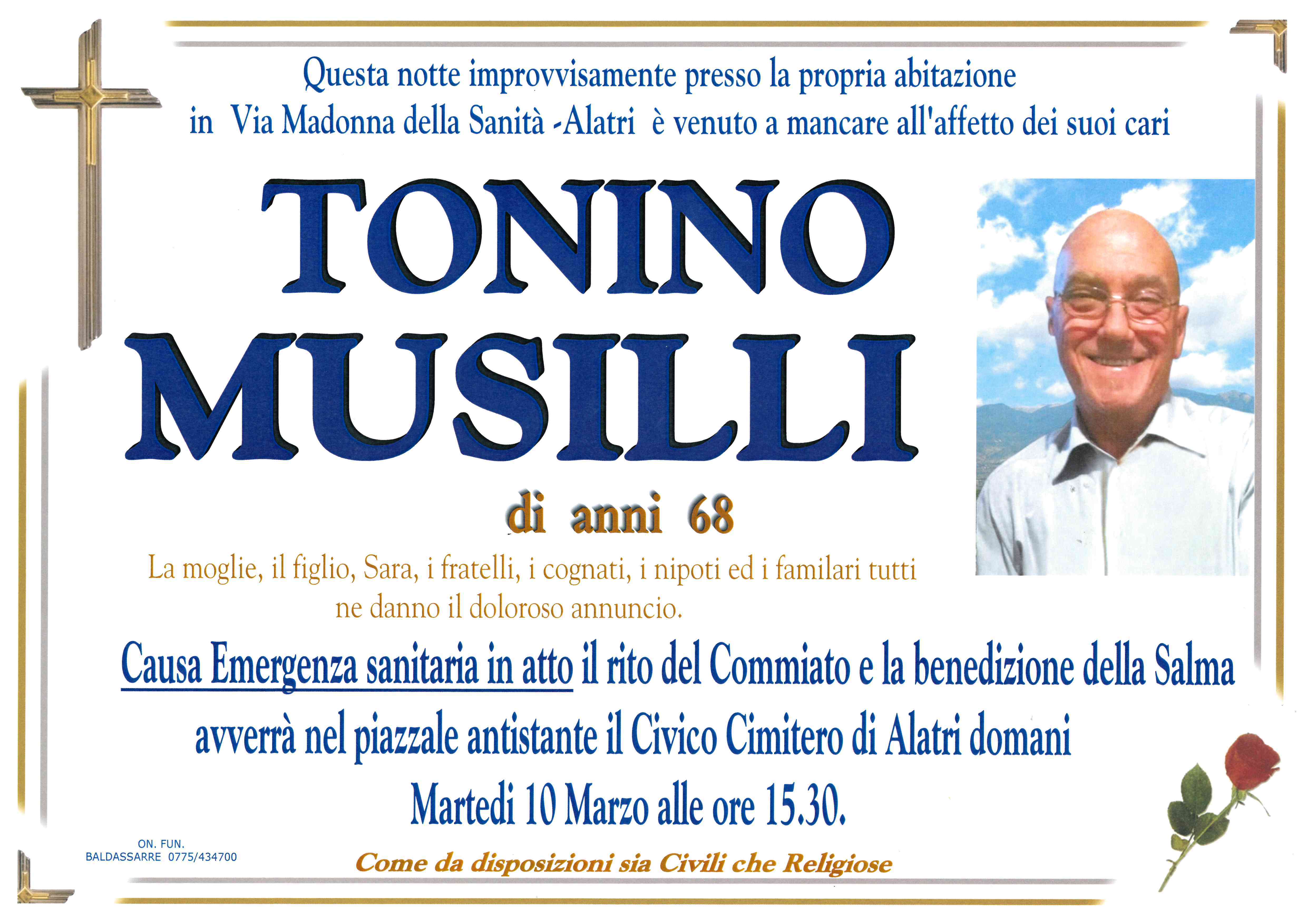 Antonio (Tonino) Musilli