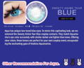 Aqua has unique two-toned blue eyes. To mimic this captivating look, we recommend the Sweety Anime Tear Blue cosplay contacts. They match Aquamarine's eye color accurately with similar darker and lighter blue tones. Offering clear vision, these lenses are perfect for your next cosplay event, encapsulating the enchanting gaze of Hoshino Aquamarine.