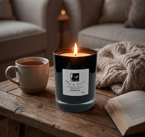 Soy Candle - Sandalwood (250g)