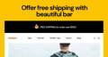 promote free shipping deal in shopify
