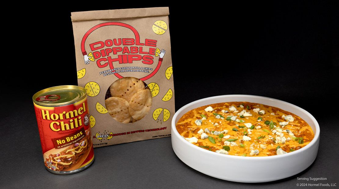 Hormel Encourages Double Dipping With Specially Designed Tortilla Dip